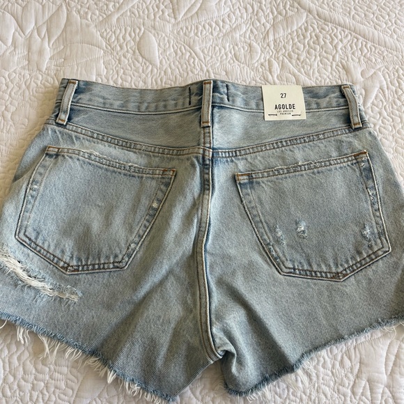 Agolde cut Jean shorts - Picture 2 of 4